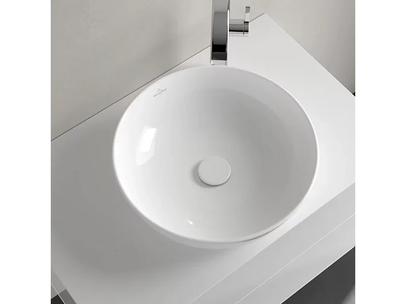 Vasque ronde à poser VILLEROY ET BOCH Artis Blanc CeramicPlus