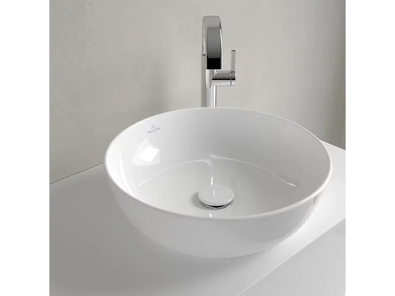 Vasque ronde à poser VILLEROY ET BOCH Artis Blanc CeramicPlus