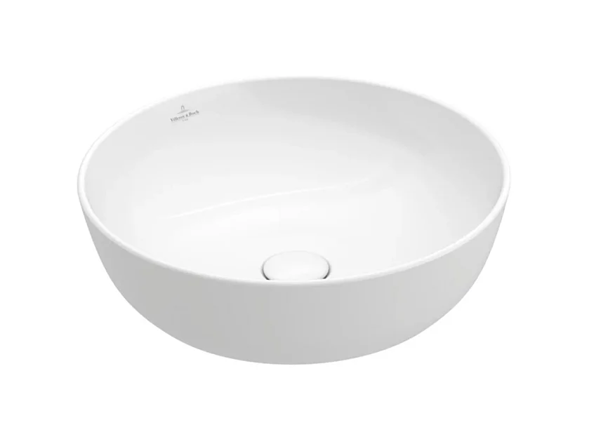 Vasque ronde à poser VILLEROY ET BOCH Artis Blanc CeramicPlus