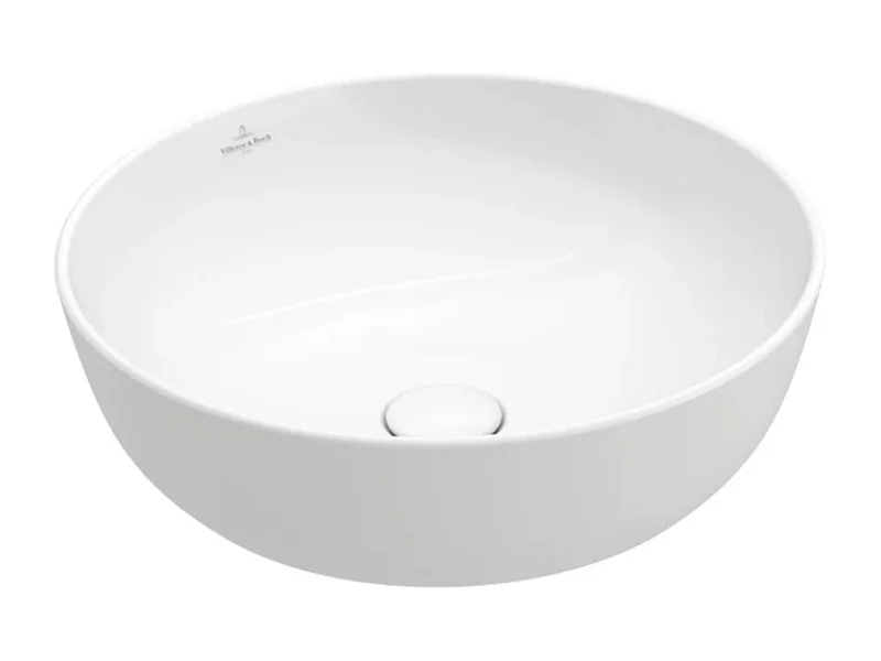 Vasque ronde à poser VILLEROY ET BOCH Artis Blanc CeramicPlus