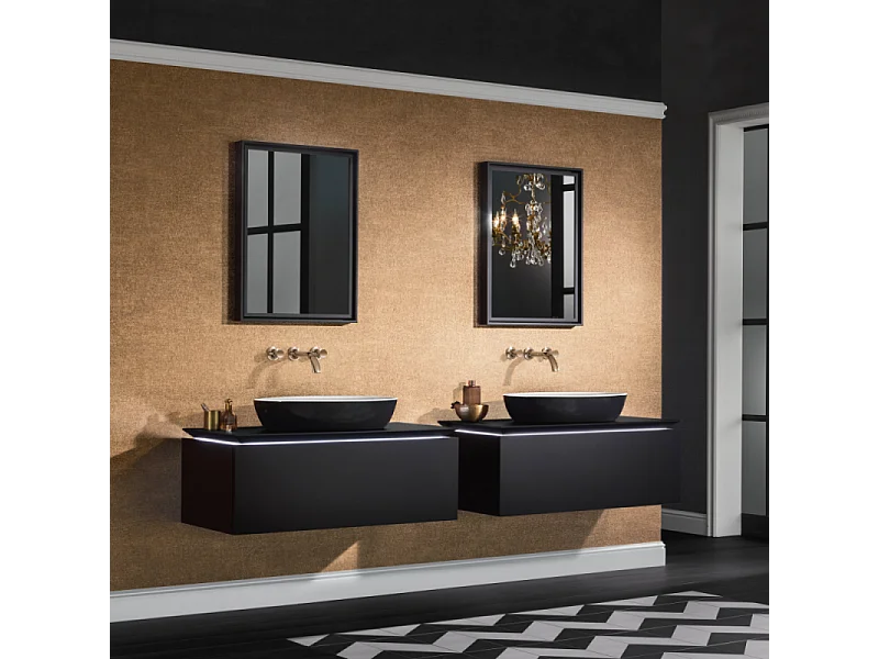 Vasque ovale à poser VILLEROY ET BOCH Artis Coal Black