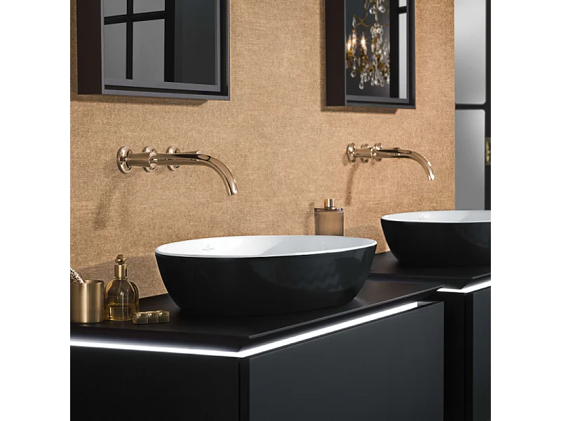 Vasque ovale à poser VILLEROY ET BOCH Artis Coal Black
