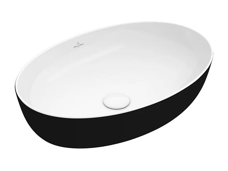 Vasque ovale à poser VILLEROY ET BOCH Artis Coal Black