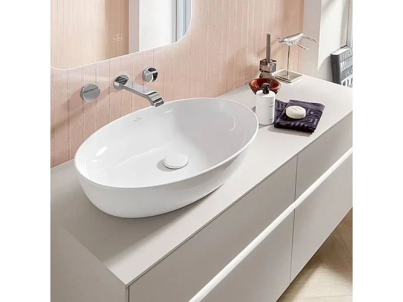 Vasque ovale à poser VILLEROY ET BOCH Artis Blanc