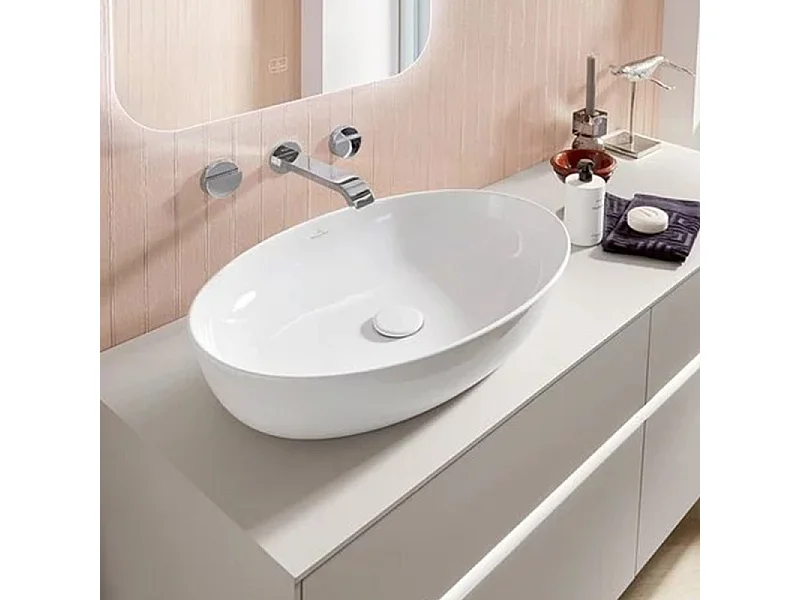 Vasque ovale à poser VILLEROY ET BOCH Artis Blanc