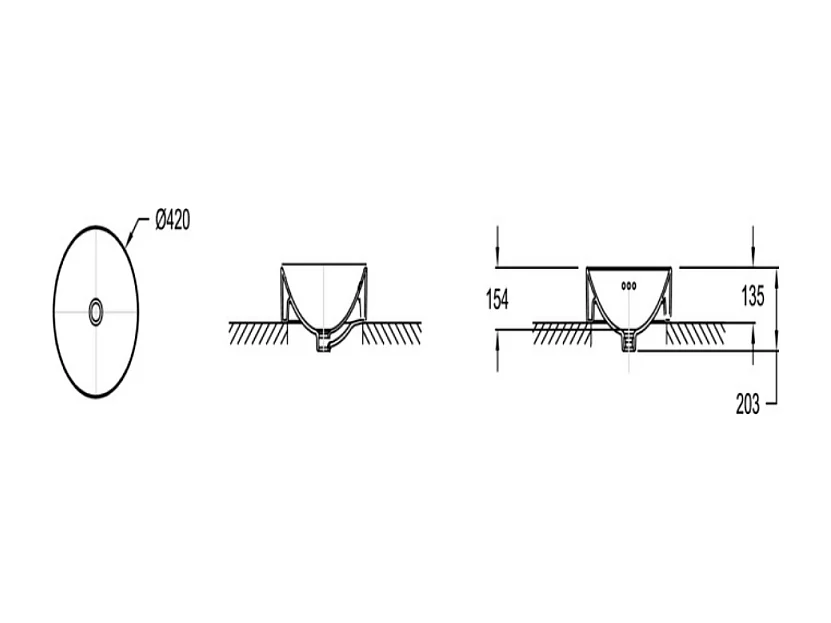 Vasque à poser JACOB DELAFON Vox blanc brillant