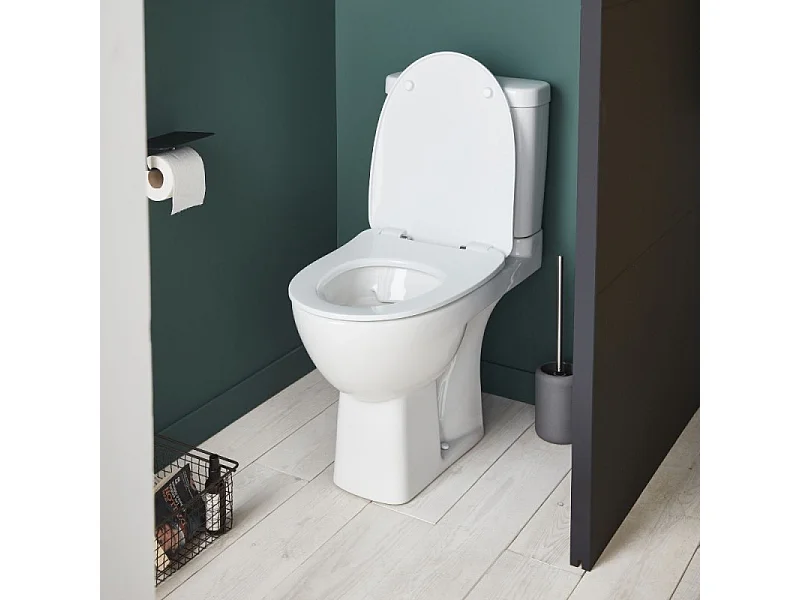 WC à poser compact JACOB DELAFON Odeon up + abattant