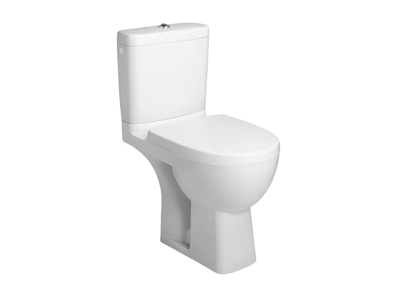 WC à poser compact sortie horizontale JACOB DELAFON Odéon up avec abattant