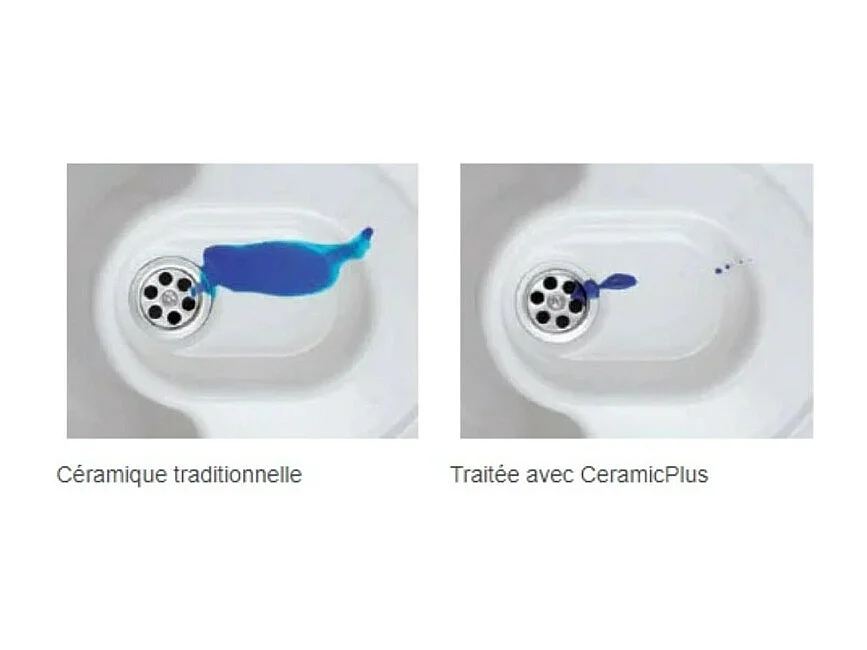 Pack WC VILLEROY ET BOCH O. Novo plus Ovale sortie horizontale Blanc CeramicPlus