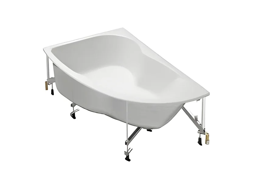 Baignoire d'angle 150 X 100 JACOB DELAFON Microméga Duo version gauche