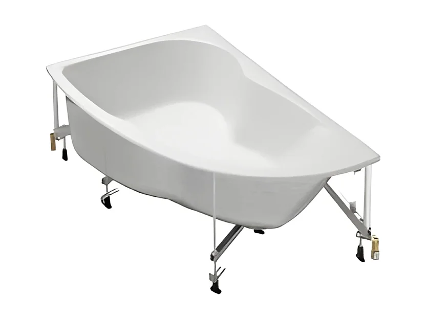 Baignoire d'angle 150 X 100 JACOB DELAFON Microméga Duo version gauche