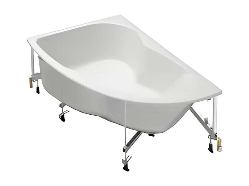 Baignoire d'angle 150 X 100 JACOB DELAFON Microméga Duo version gauche