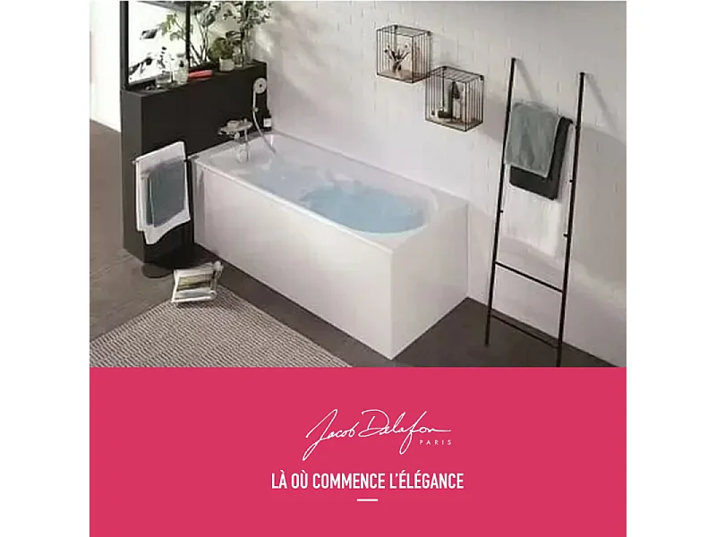 Baignoire droite 150 x 70 JACOB DELAFON Odéon Rive Gauche