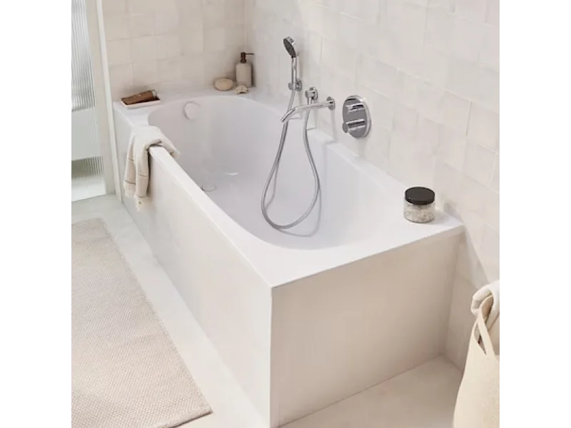 Baignoire droite 170 x 70 JACOB DELAFON Bastille blanc brillant