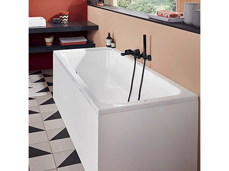 Baignoire droite 190 X 90 VILLEROY ET BOCH Architectura acrylique
