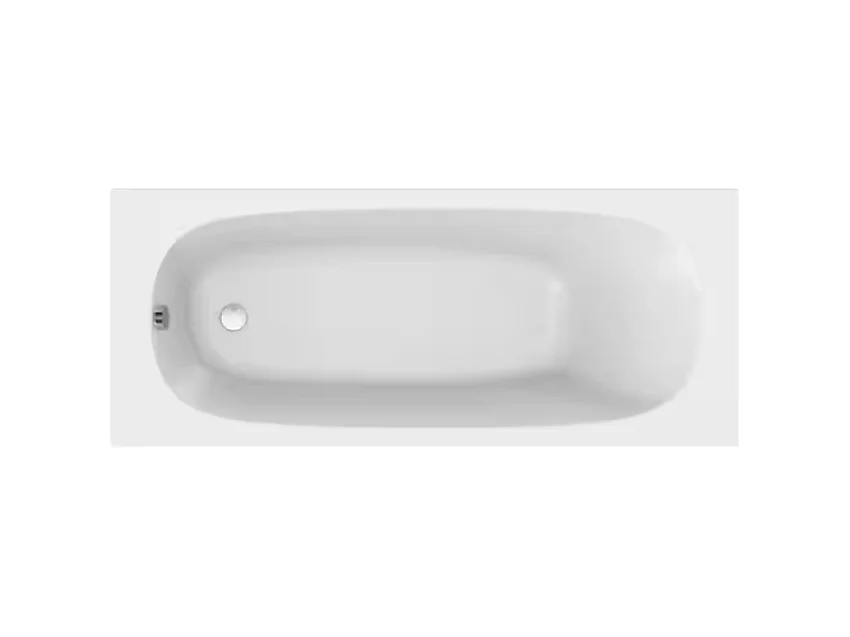 Baignoire droite 170 x 70 JACOB DELAFON Bastille blanc mat