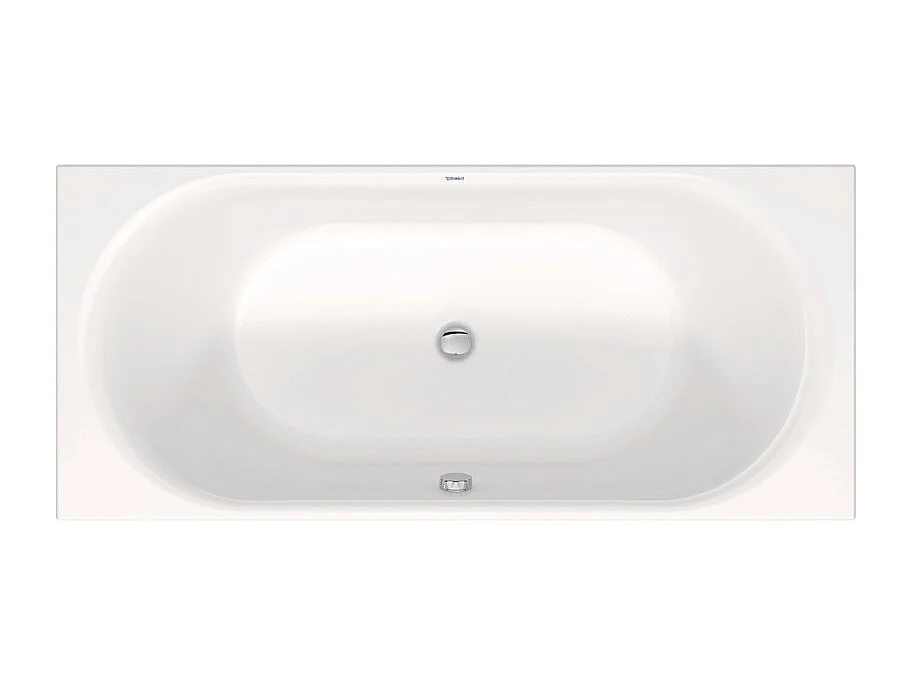 Baignoire droite 180 X 80 DURAVIT D-Neo avec 2 dossiers