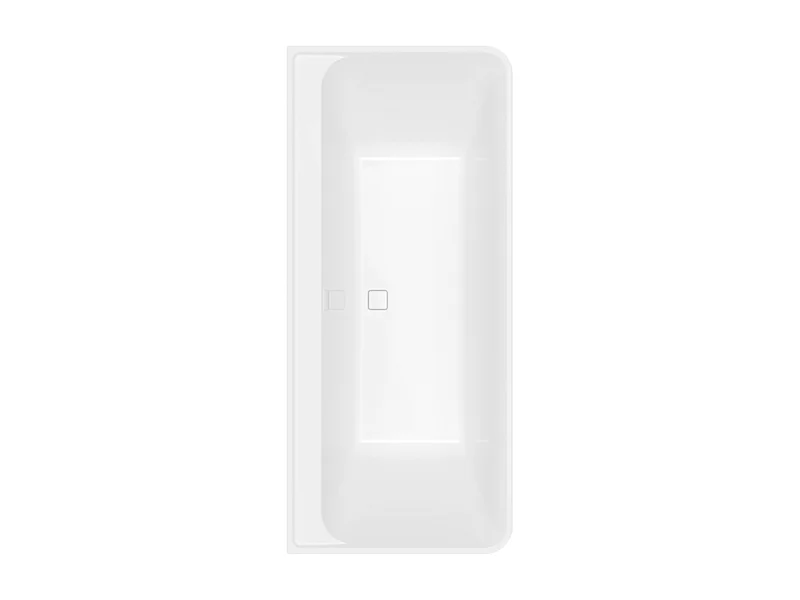 Baignoire droite murale 180 x 80 VILLEROY ET BOCH Collaro vidage blanc
