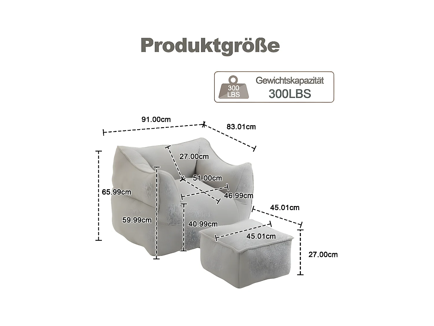 Fauteuil Boucle Confortable pour Adultes et Enfants