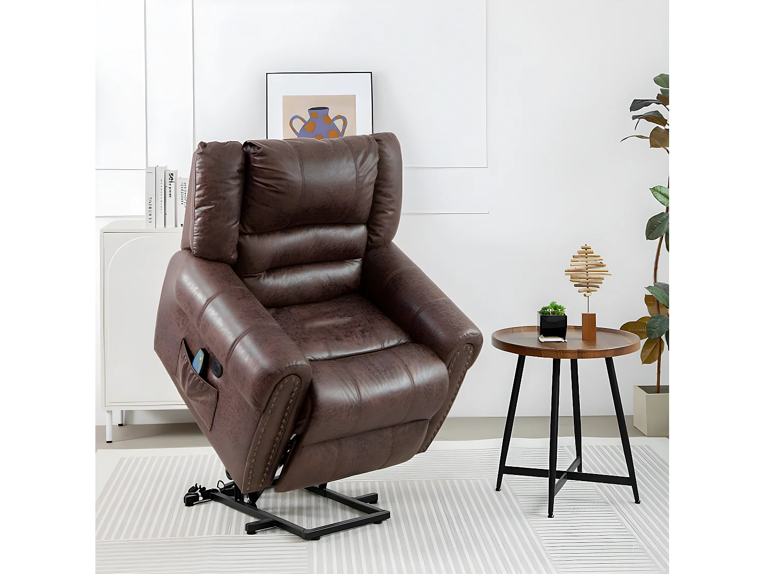 Fauteuil de massage électrique avec fonction de relevage