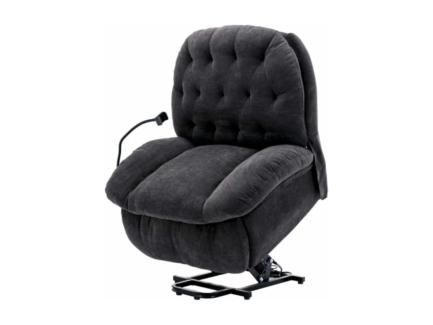 Fauteuil relaxant en tissu électrique avec support pour téléphone