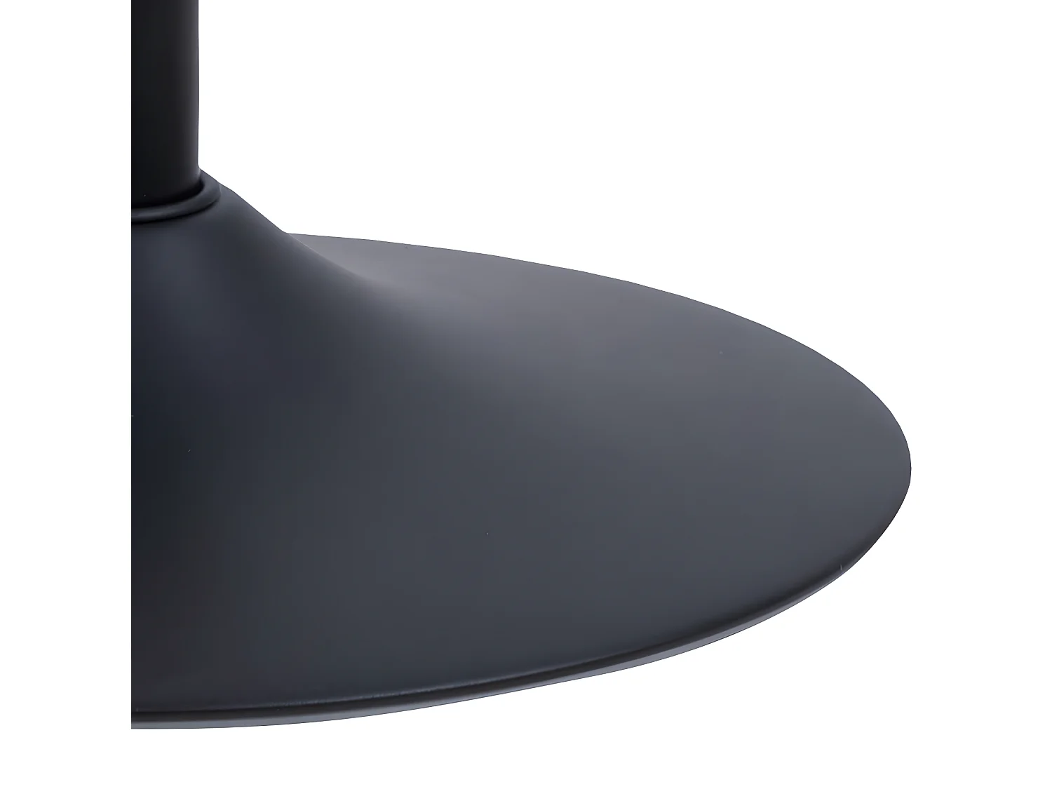 Anartia - Tabouret de bar réglable en simili et métal H61-83cm - Marron