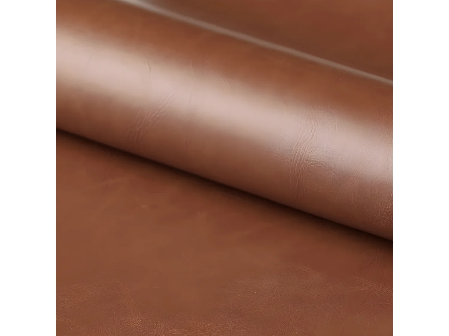 Anartia - Tabouret de bar réglable en simili et métal H61-83cm - Marron