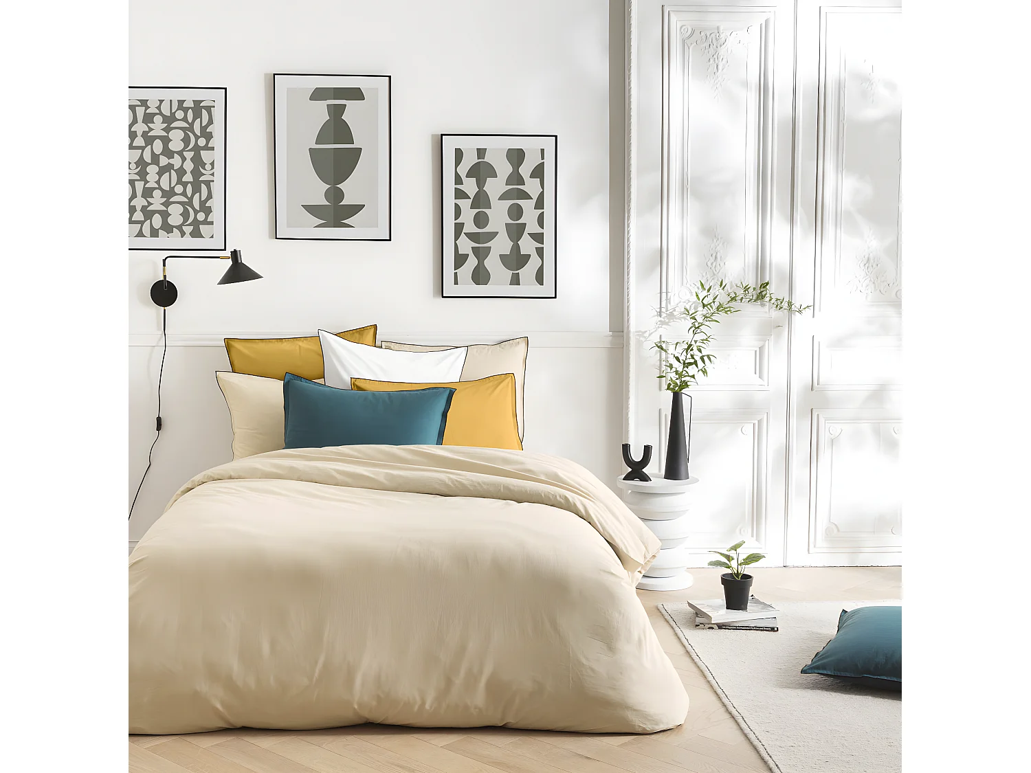 Affiche papier imprimé abstrait sans cadre