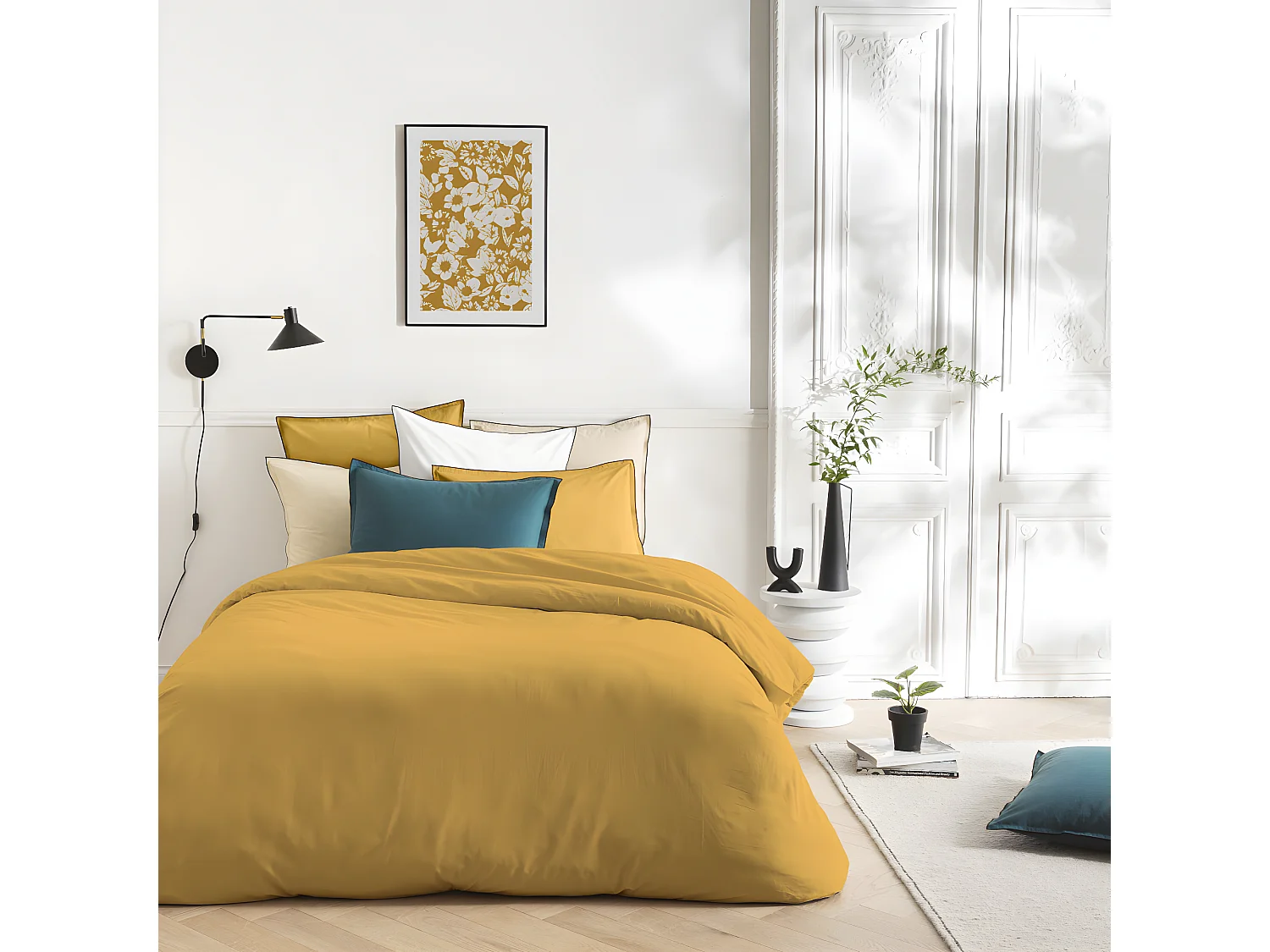 Affiche papier imprimé floral sans cadre