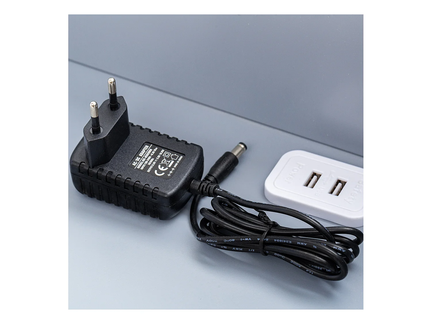 Ausziehbett 90x190 cm - Grau - Einzelbett mit USB-Ladegerät - 2 Schubladen - ohne Matratze