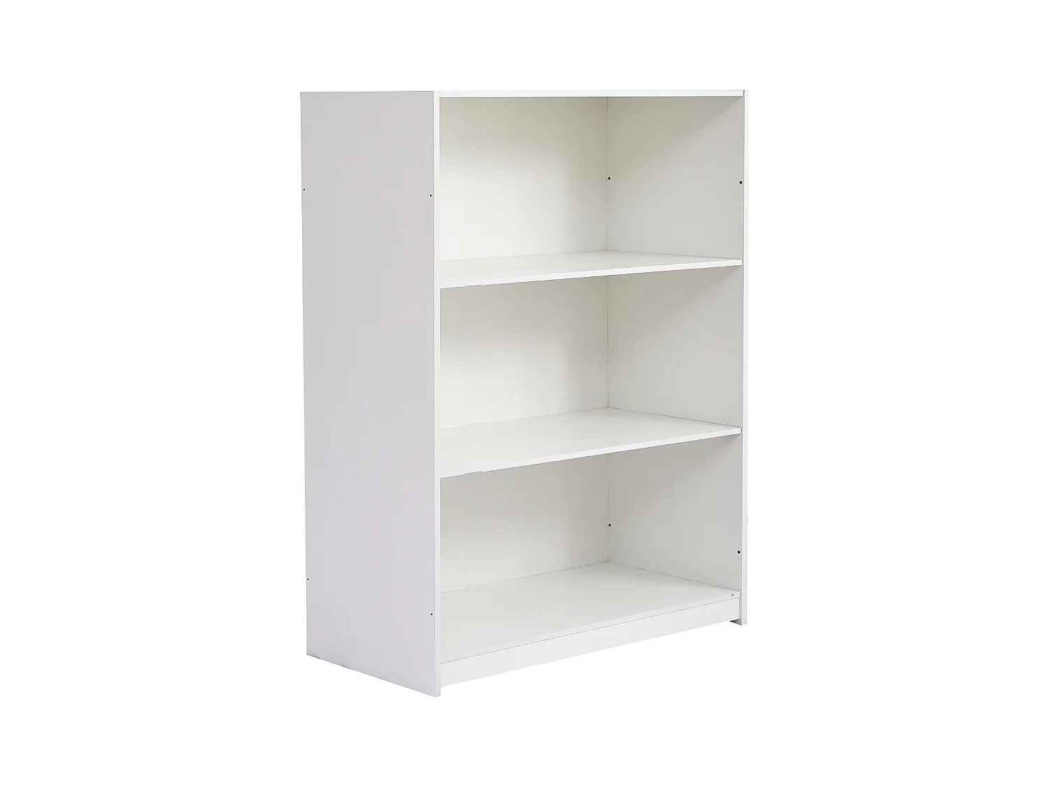 Lit mezzanine 90x200 cm avec armoires de rangement et table d'ordinateur lit en bois - blanc