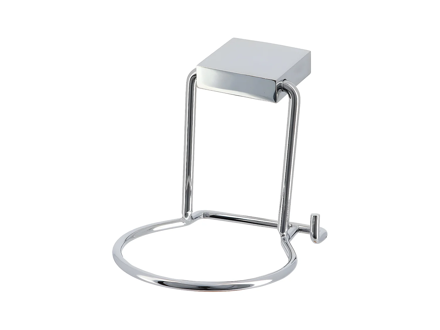 Porte Sèche-cheveux en Inox et Zamak finition chromée