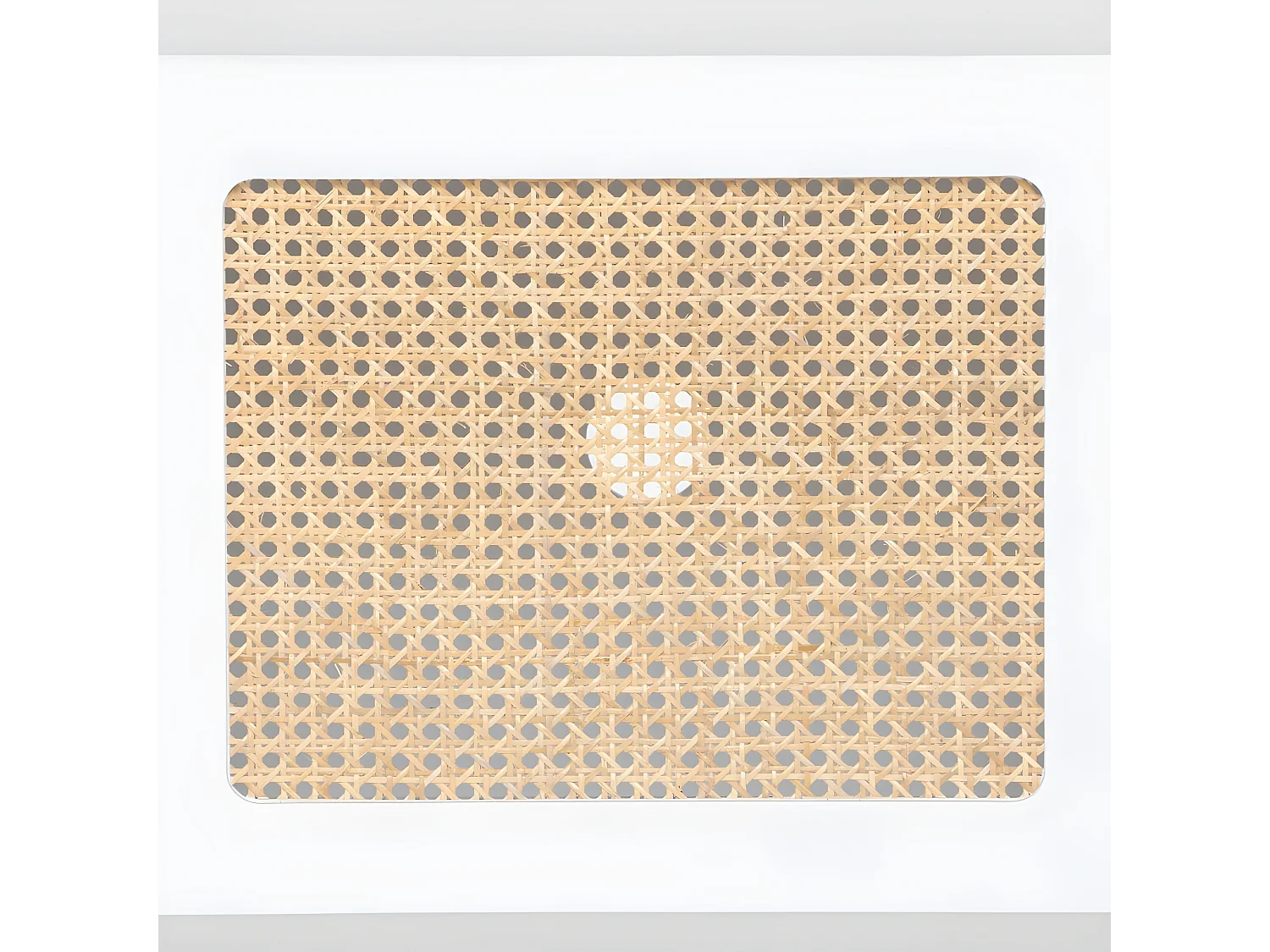 Meuble TV 3 Portes "Cabras" 140cm Blanc