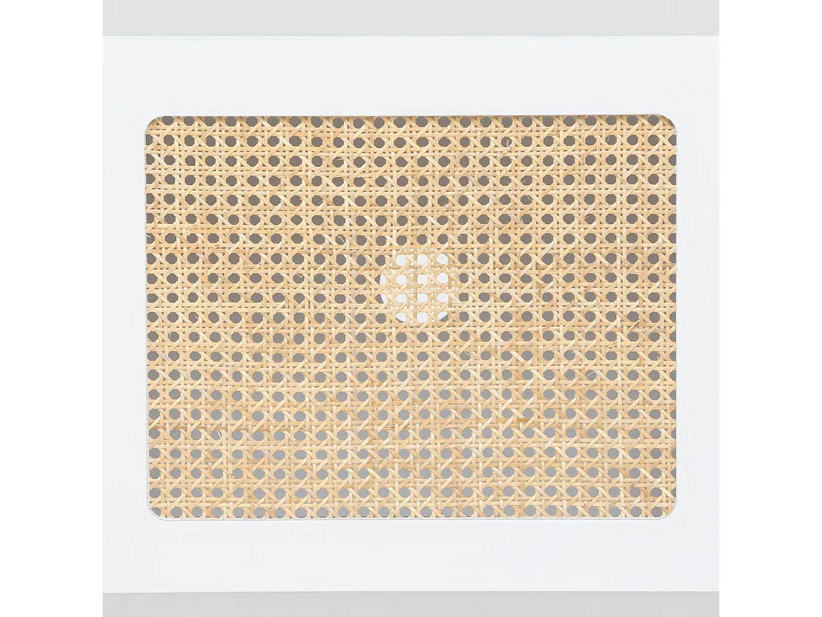 Meuble TV 3 Portes "Cabras" 140cm Blanc