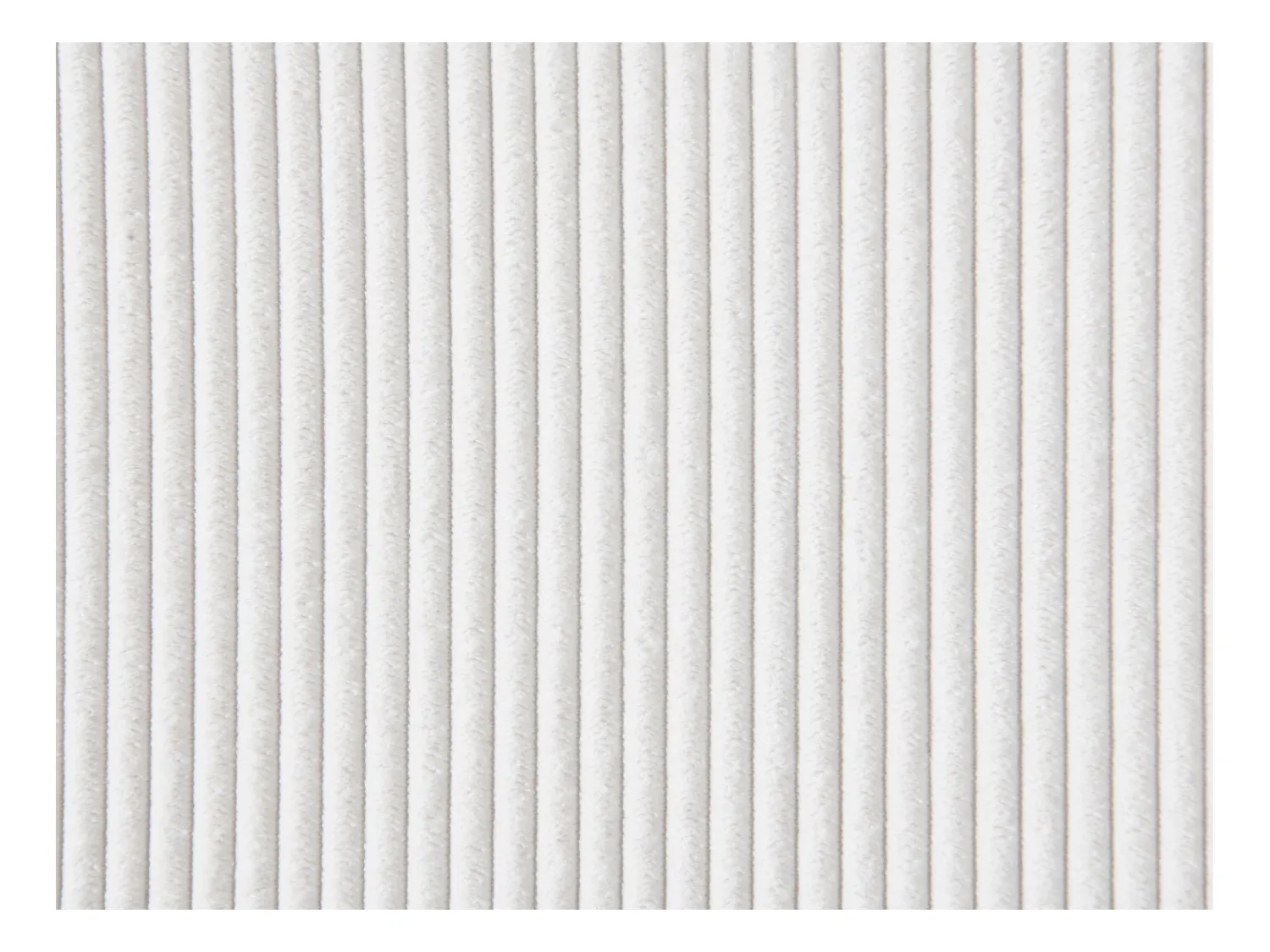 Lit coffre 160 x 200 cm - Velours côtelé - Crème - Avec matelas - LIRABA de Maison Céphy