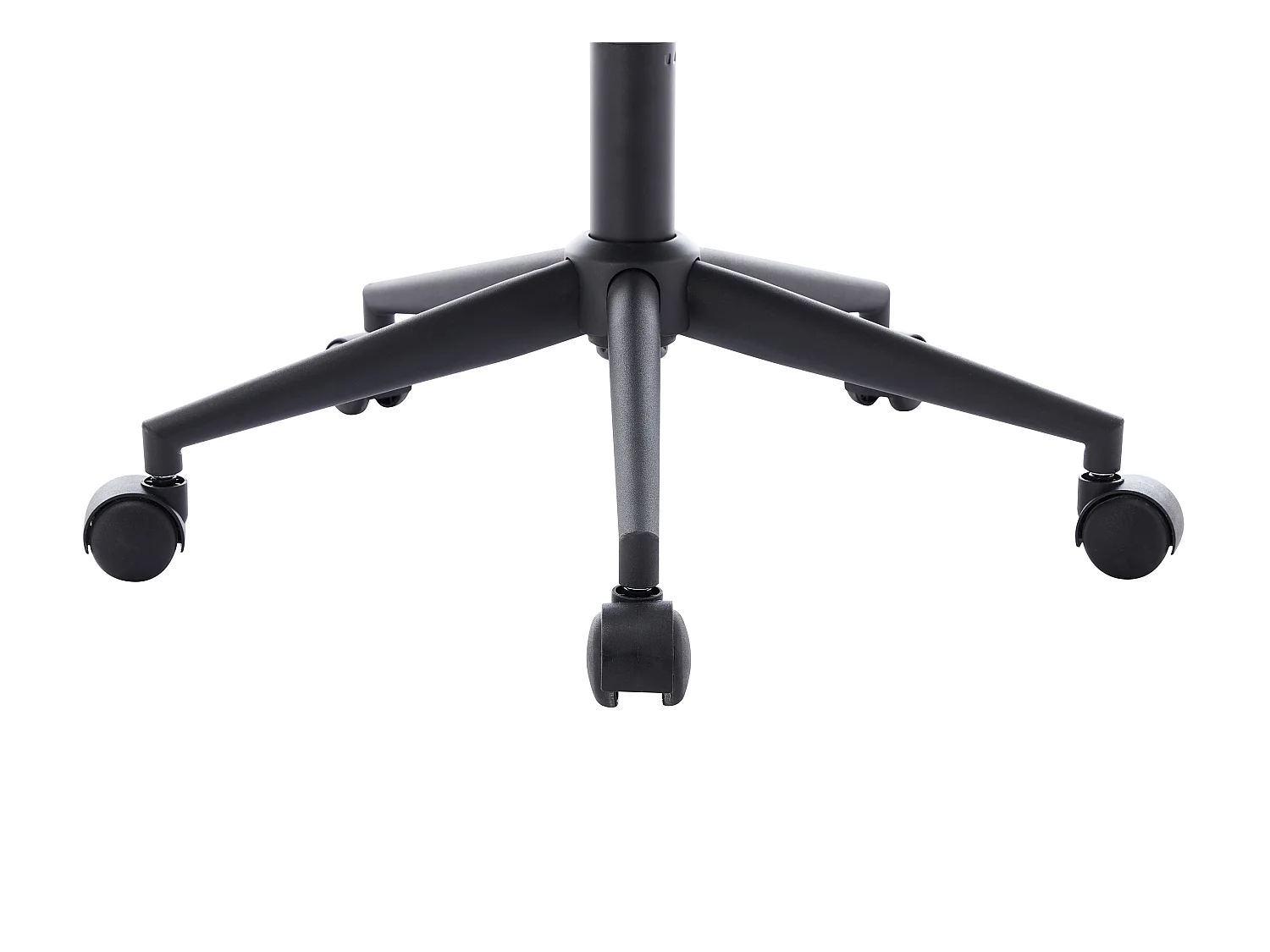 Sedia da ufficio Altezza regolabile Tessuto testurizzato Nero - MATOMI