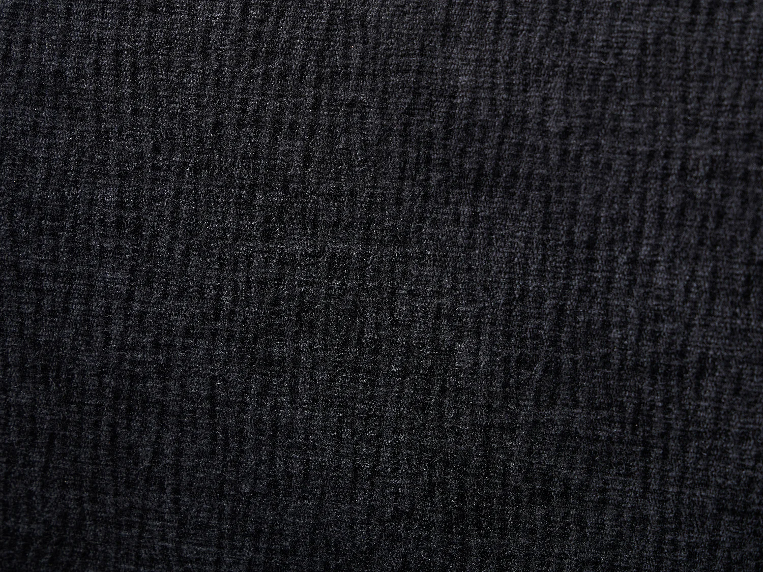 Bürostuhl höhenverstellbar - Strukturstoff - Schwarz - MATOMI