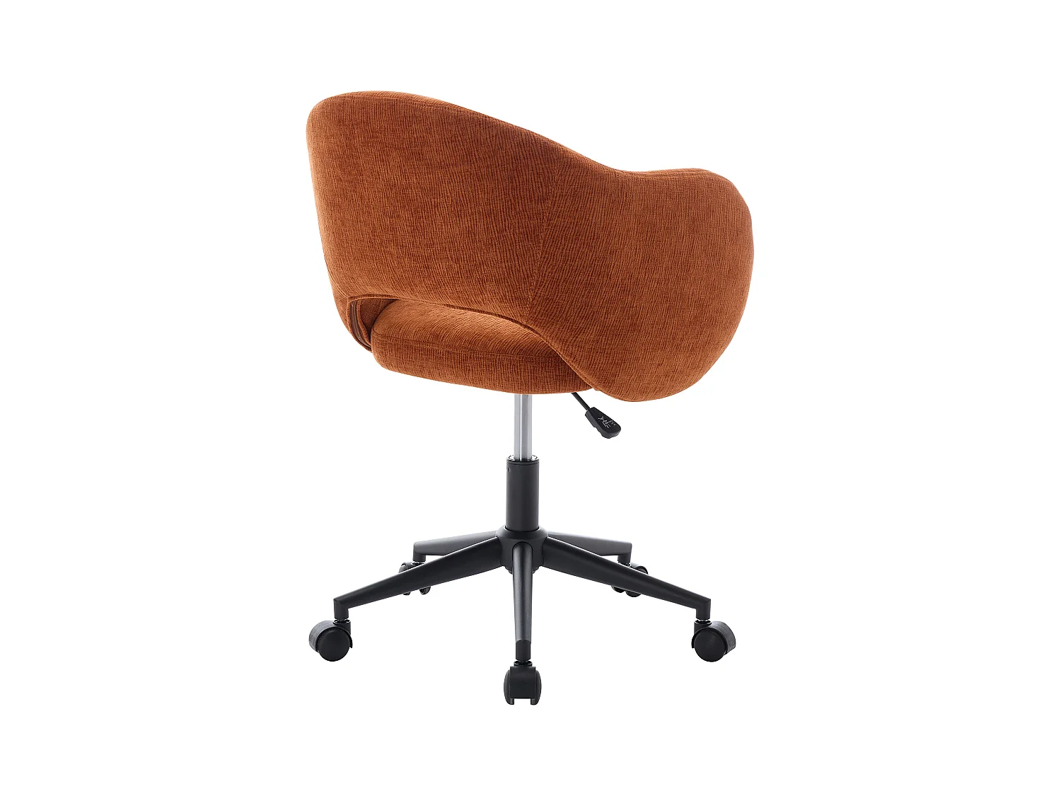 Bureaustoel - Stof met textuur - Terracotta - ACACILIO