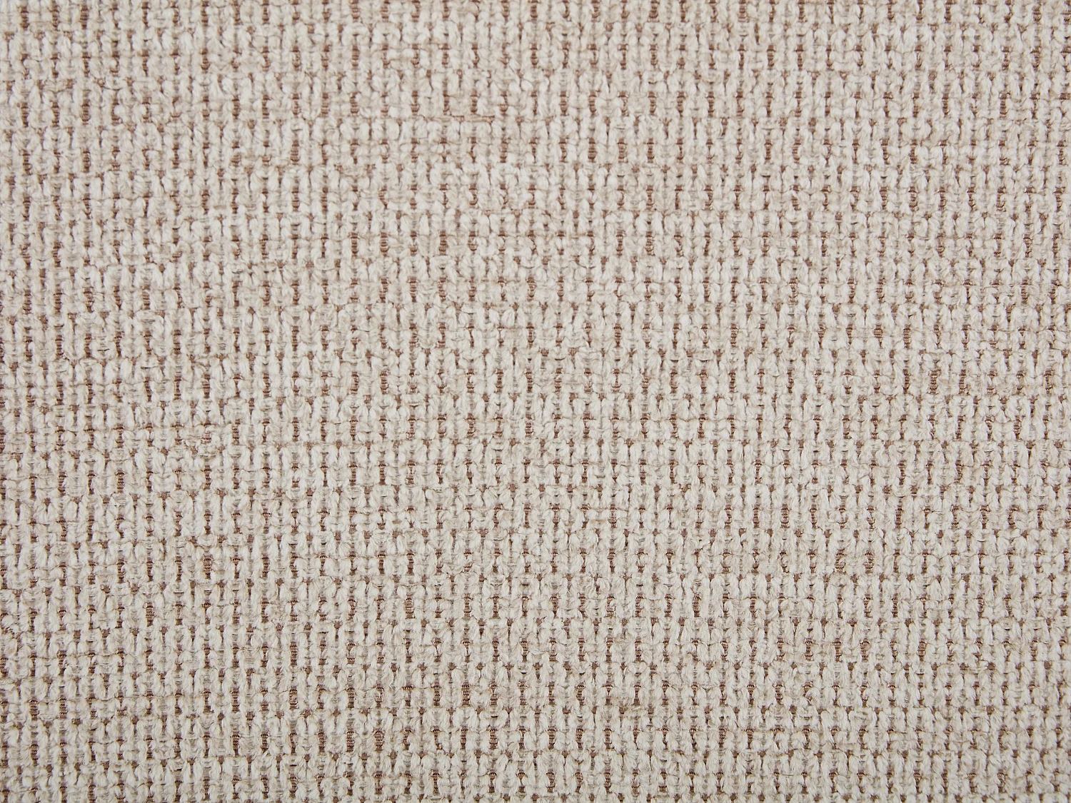 Fauteuil paresseux convertible réglable en tissu chiné beige MURTERA