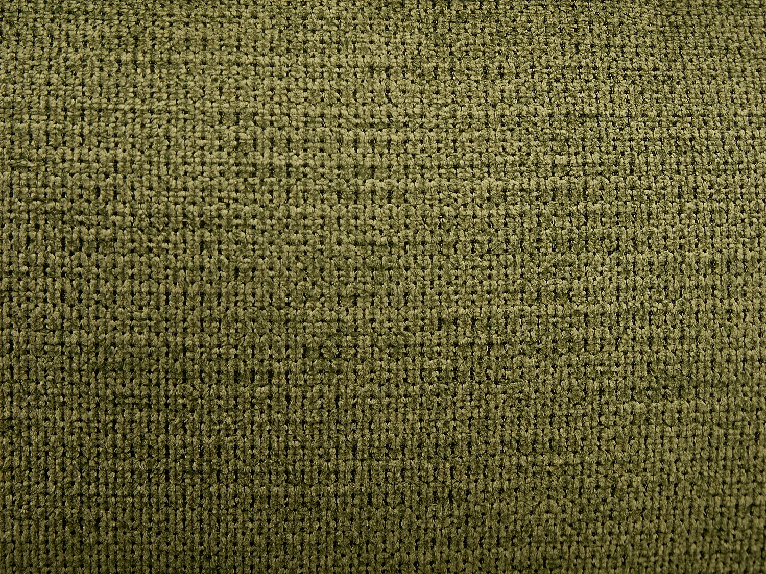 Fauteuil paresseux convertible réglable en tissu chiné vert MURTERA