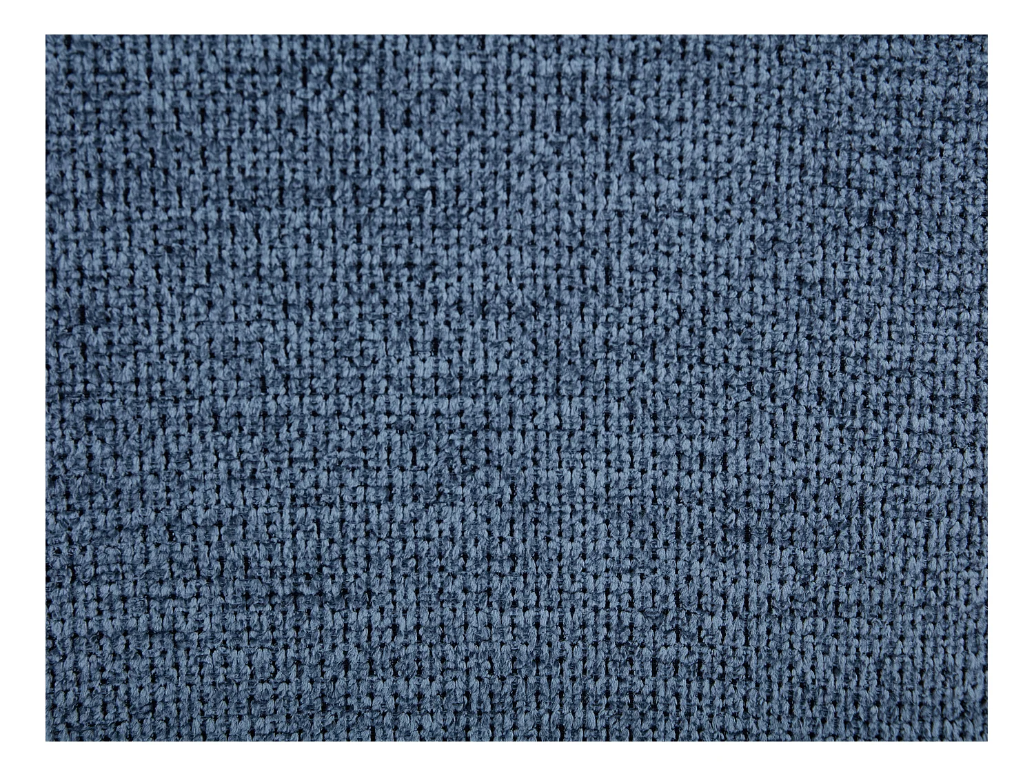 Sessel mit einstellbarer Schlaffunktion - melierter Stoff - Blau - MURTERA