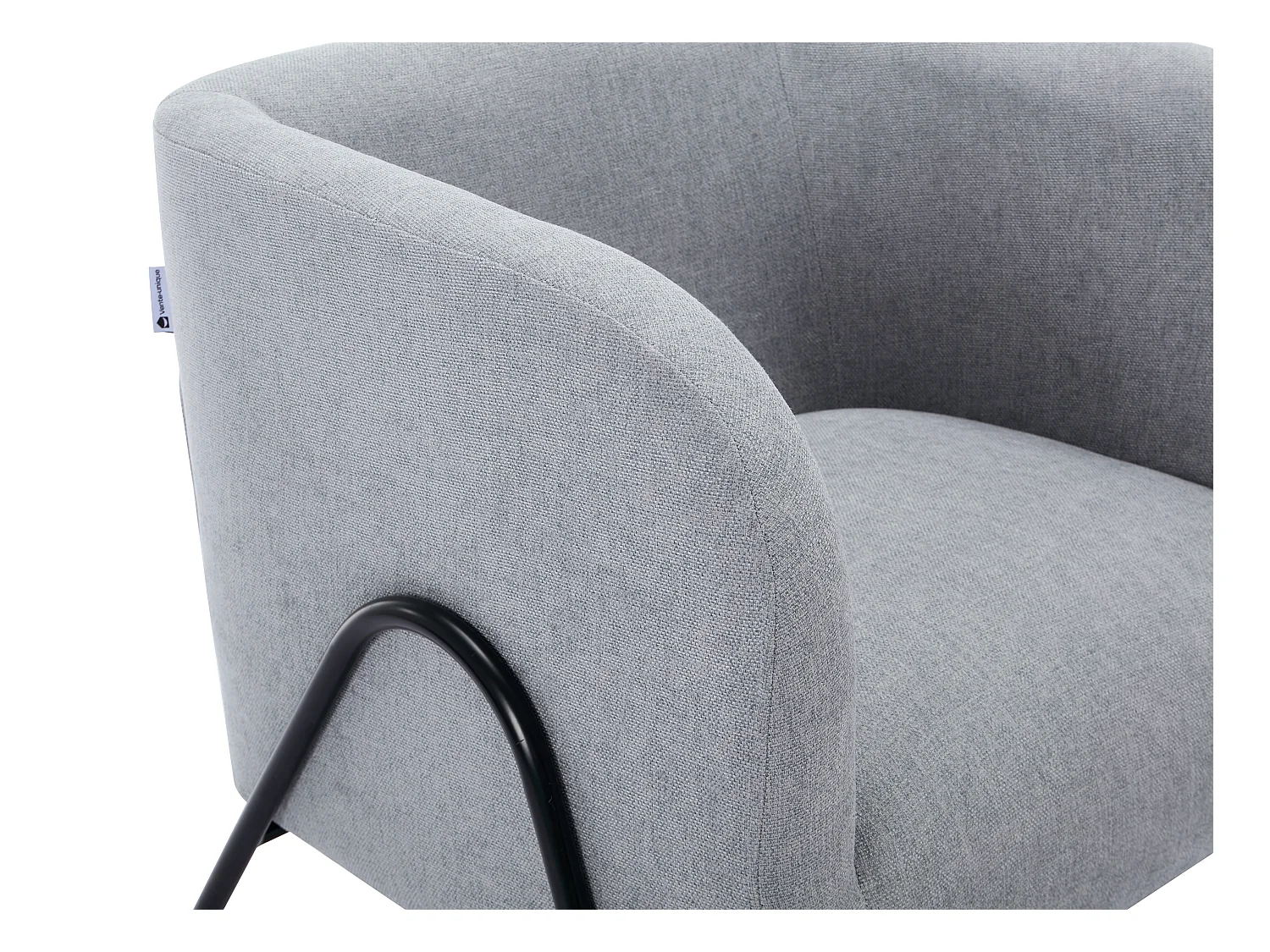 Sessel - Stoff - Grau - BLINODA