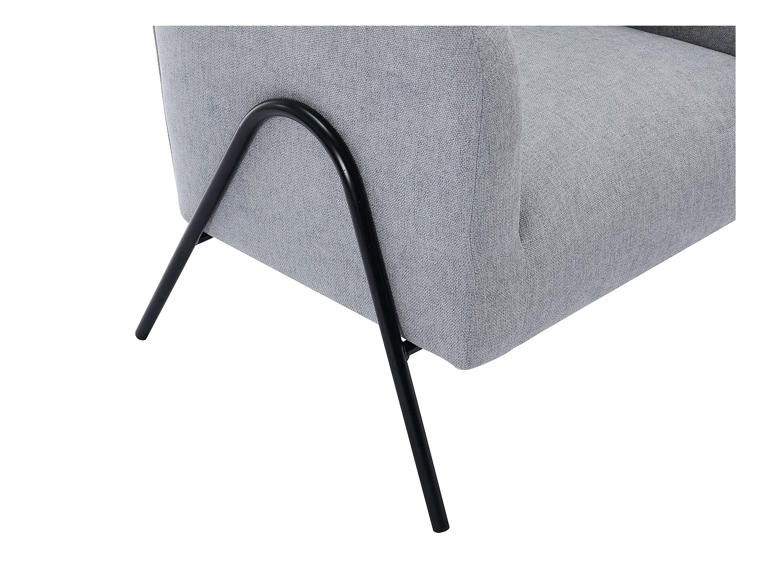 Sessel - Stoff - Grau - BLINODA