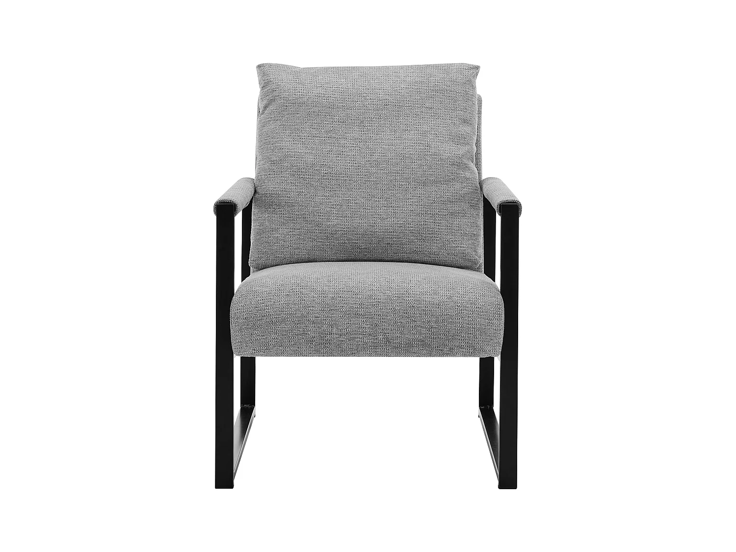 Sessel - Strukturstoff - Grau - ISPORI