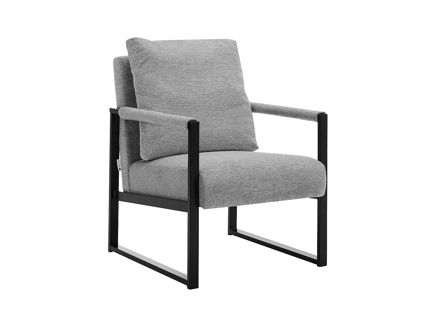 Sessel - Strukturstoff - Grau - ISPORI