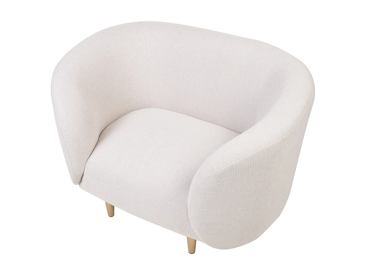 Fauteuil LOEN Stof Lichtbeige