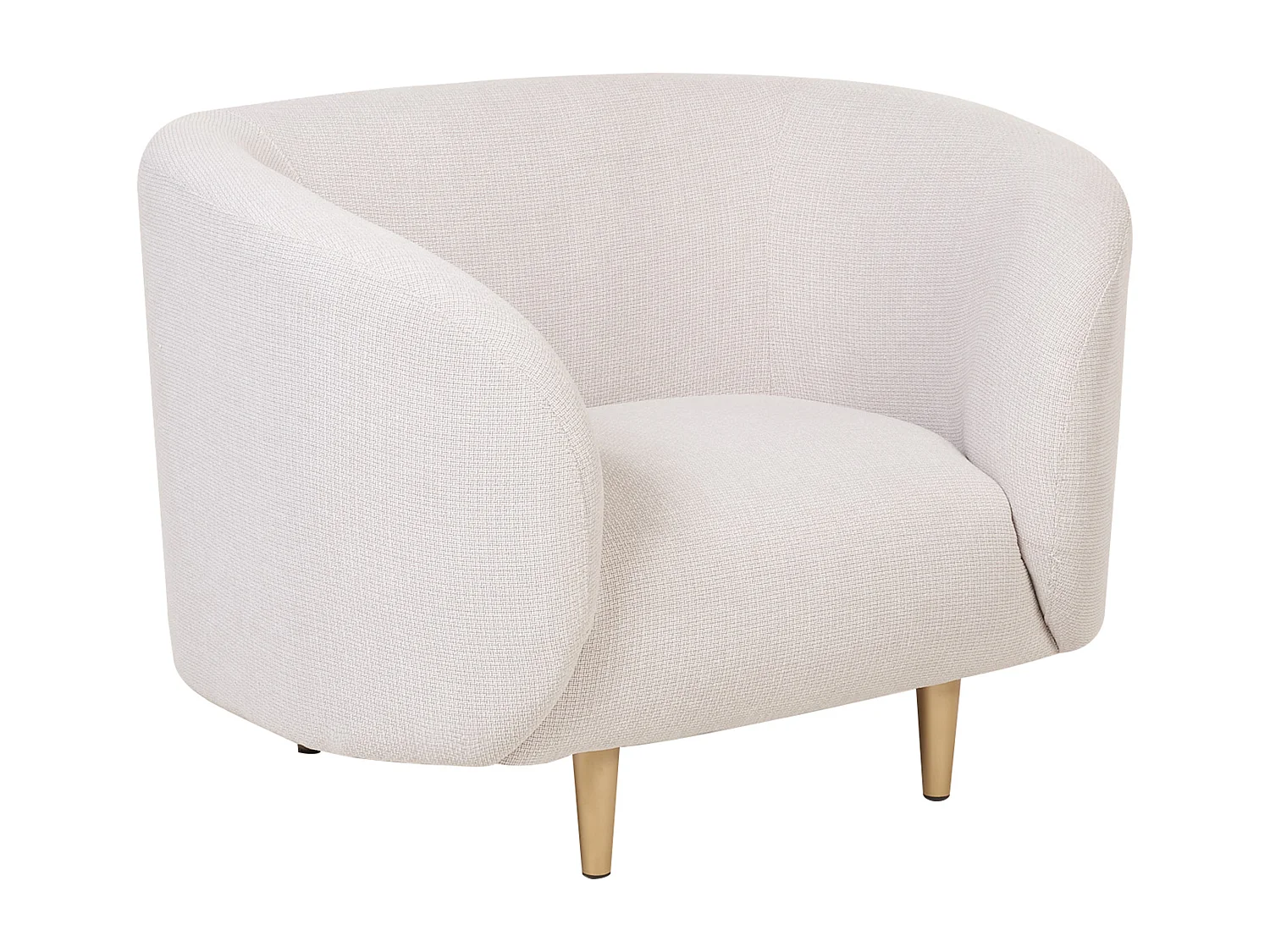 Fauteuil LOEN Tissu Beige clair