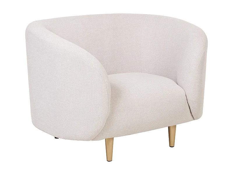 Fauteuil LOEN Tissu Beige clair