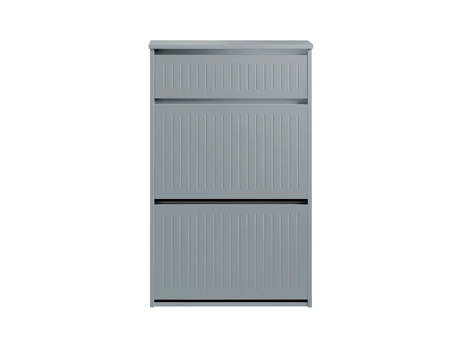 SoBuy FSR165-HG Banc à Chaussures avec Coussin Rembourrée 1 Abattant, Banc de Rangement