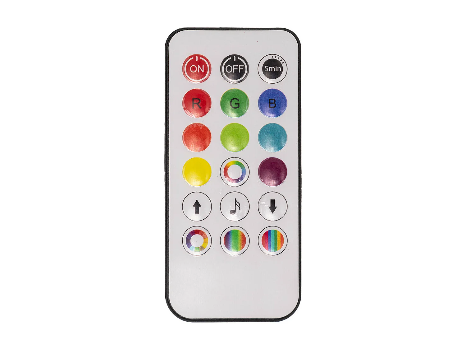 Lot de 2 Barres lumineuses multicouleur avec télécommande H 32.5 cm